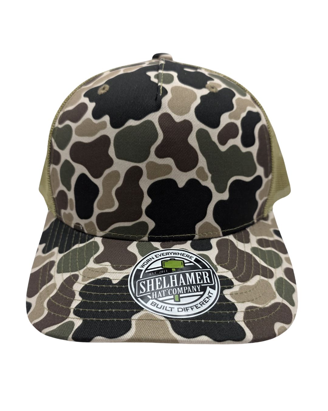 Swamp Duck Camo & Gold 5-Panel Classic