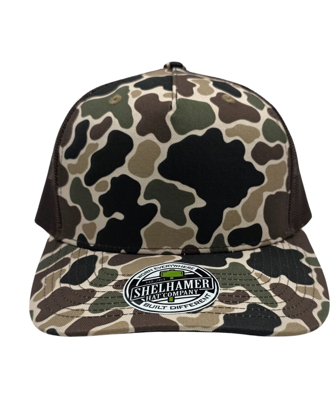 Swamp Duck Original Camo & Brown 5-Panel Classic