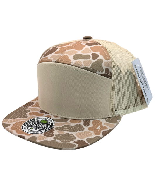 Swamp Duck Champagne Camo & Cream Outlaw