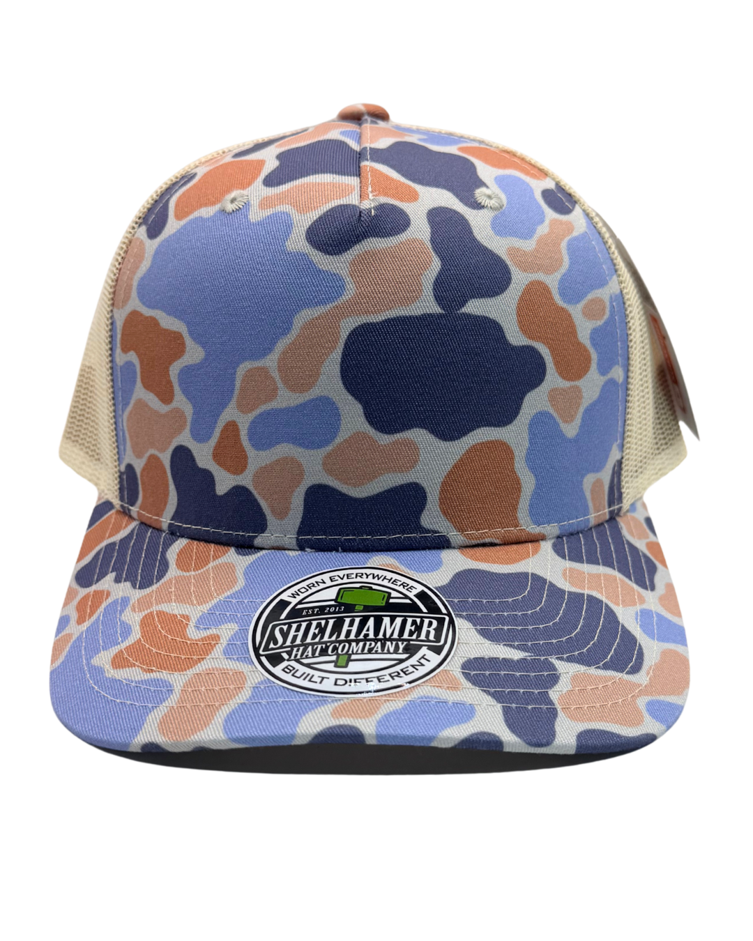 Swamp Duck Bleu Camo & Cream Edge