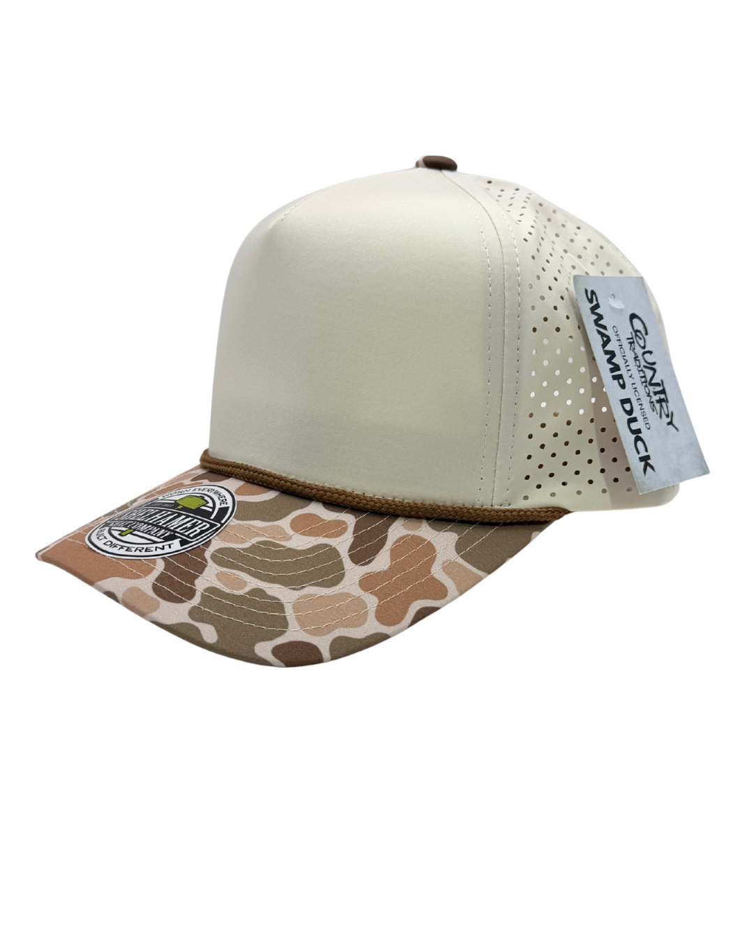 Swamp Duck Champagne & Cream Bill/Button Pro Rope