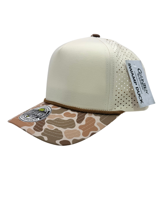 Swamp Duck Champagne & Cream Bill/Button Pro Rope