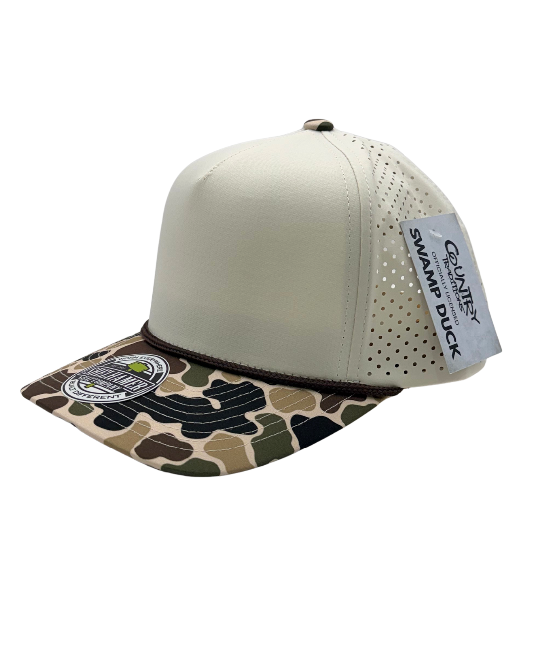 Swamp Duck Original & Cream Bill/Button Pro Rope