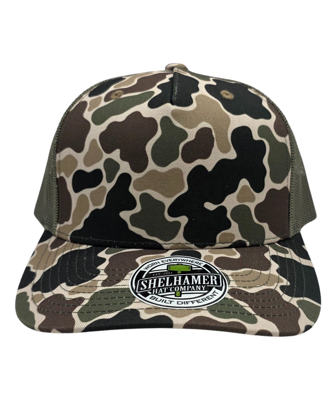 Swamp Duck Original Camo & Olive 5-Panel Classic